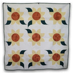 Ready to Sew Sunflower Wall Hanging Pre - cut Quilt Kit - Sewingmachinesplus.com