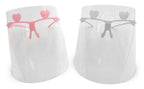 High Quality Face Shield in White or Pink - 10 Pack (FREE 4oz. Bottle of Hand Sanitizer Included) - Sewingmachinesplus.com