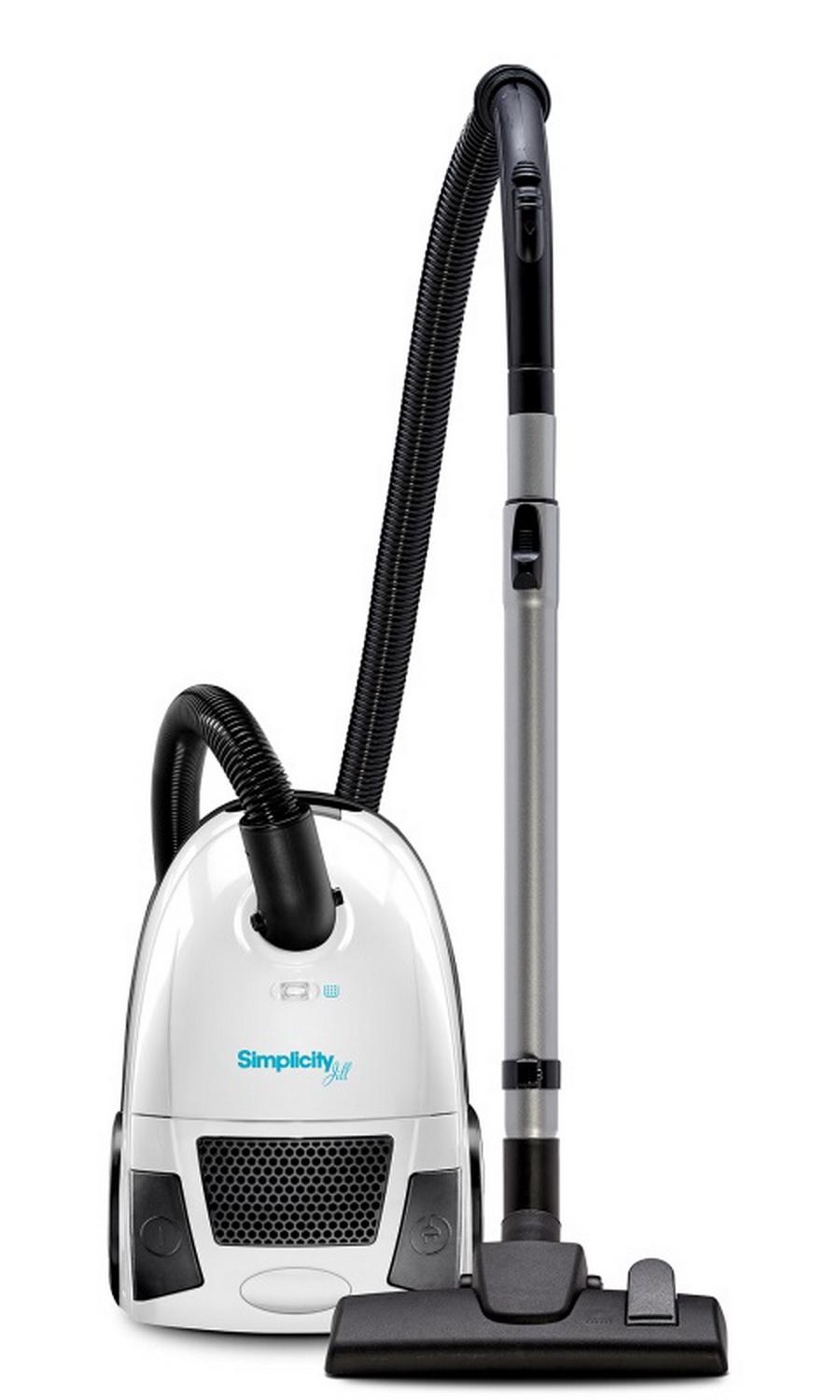 Simplicity JILL Compact Canister Vacuum (White) - Sewingmachinesplus.com