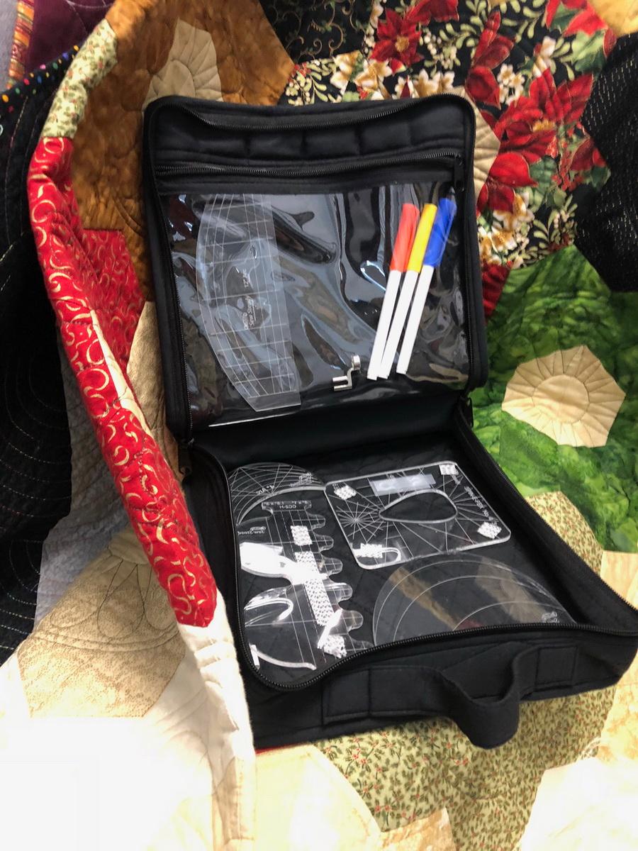 Sew Steady Small Black Quilters Bag Storage (Westalee Design) - Sewingmachinesplus.com