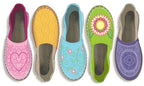 Espadrille Fabric Couture Embroidery CD w/SVG - Designs by Hope Yoder