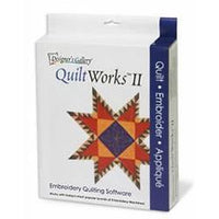 Quiltworks II Designers Gallery Embroidery Quilting Software EDG-QW2