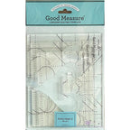 Good Measure Every Heart 2 Quilting Template Ruler 3 PC Set - Sewingmachinesplus.com