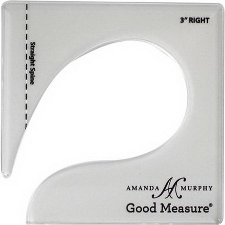 Good Measure Long Arm Every Feather Plume 2 Quilting Template Ruler 4 PC Set - Sewingmachinesplus.com