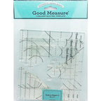 Good Measure Every Heart 1 Quilting Template Ruler 3 PC Set - Sewingmachinesplus.com