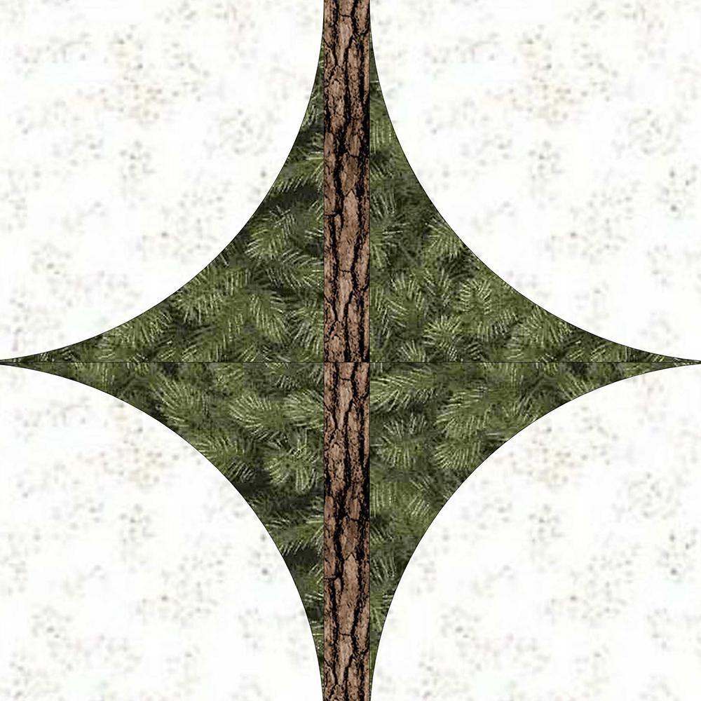 Ready to Sew Trees Table Runner Pre - cut Quilt Kit - Sewingmachinesplus.com