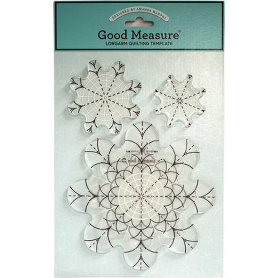 Good Measure Every Daisy Quilting Template Ruler 4 PC Set - Sewingmachinesplus.com