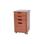 Kangaroo Sewing Furniture Bandicoot 2 Cabinet Teak b8205 Studio Set With Kiwi Storage Cabinet - Sewingmachinesplus.com