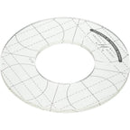 Good Measure Low Shank Circle Quilting Template Ruler 5 PC Set - Sewingmachinesplus.com