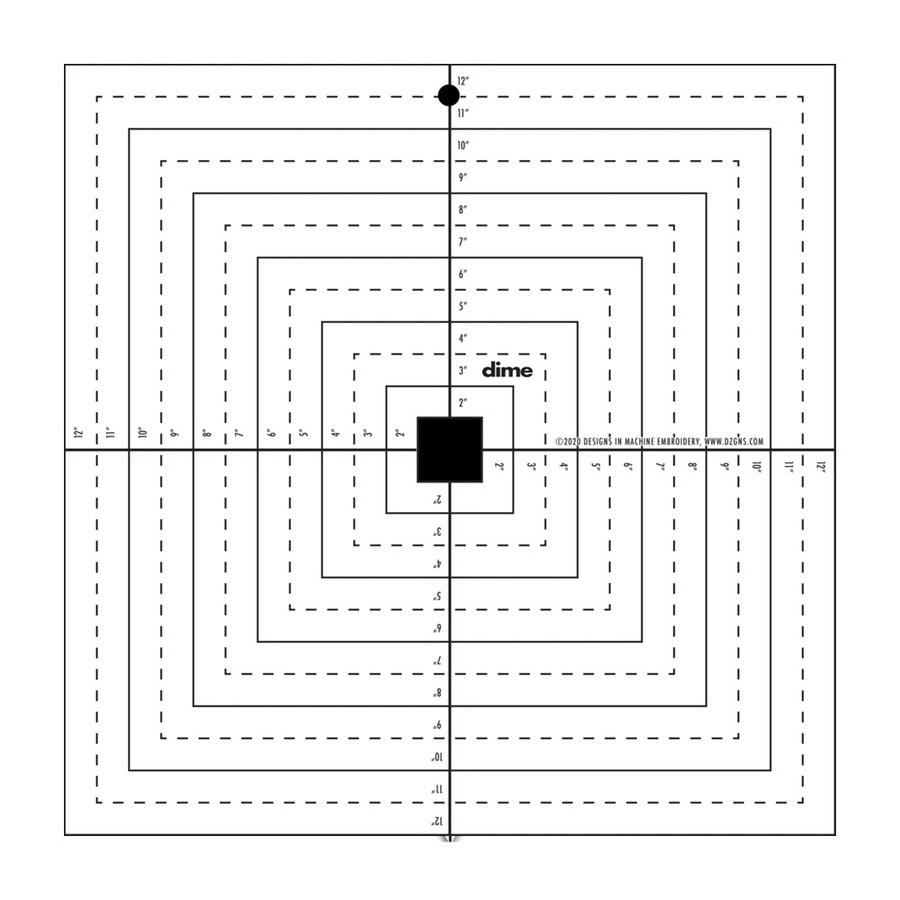 DIME Center It - Quilting Templates 15pk - Sewingmachinesplus.com