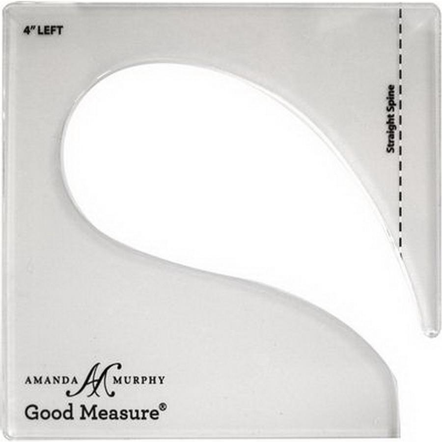 Good Measure Long Arm Every Plume 3 Quilting Template Ruler 4 PC Set - Sewingmachinesplus.com