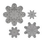 Good Measure Every Daisy Quilting Template Ruler 4 PC Set - Sewingmachinesplus.com