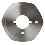 Reliable 1000FR rotary cutter disc, 2-inch cloth cutter part, metallic with central and mounting holes
