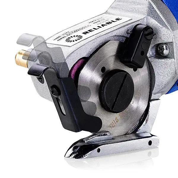 Reliable 1000FR rotary cloth cutter with blue handle and 2-inch blade.