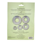 Good Measure Low Shank Circle Quilting Template Ruler 5 PC Set - Sewingmachinesplus.com