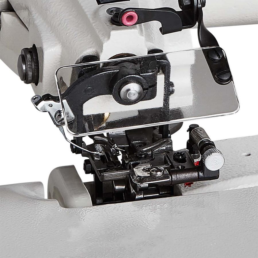 Reliable 7200DB Drapery Edition Direct Drive Blindstitch Sewing Machine With Skip Stitch, Assembled Table