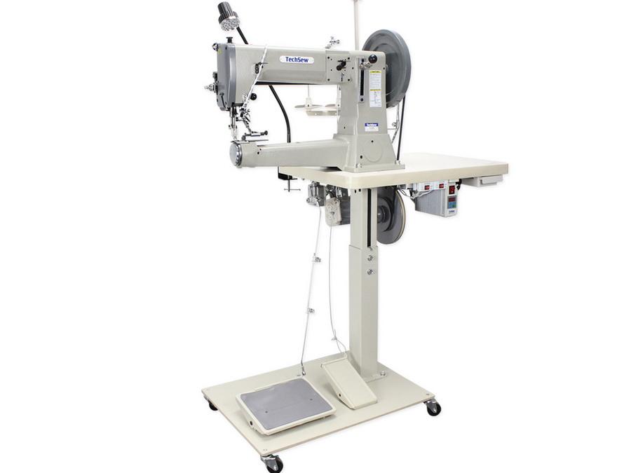 Techsew 5100 Special Edition 16" Cylinder Heavy Duty Compound Feed Industrial Sewing Machine - Sewingmachinesplus.com