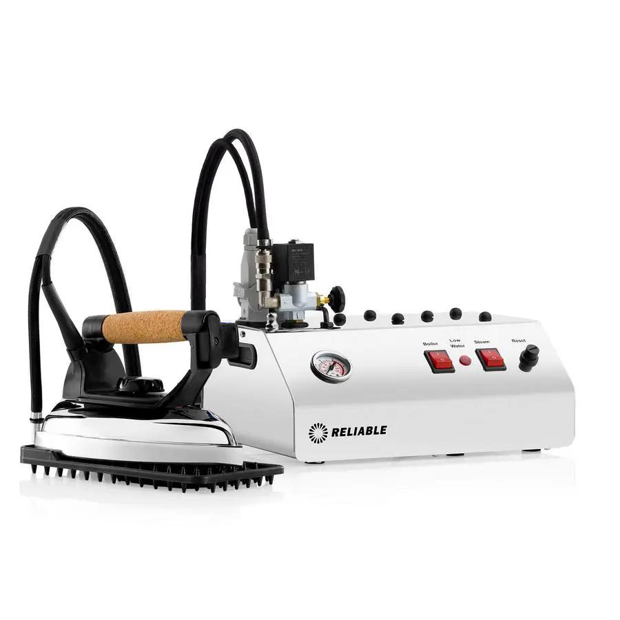 Reliable 4000IS iron station with cork-handled iron and white control unit