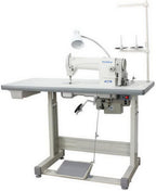 Techsew 8700 Highspeed Lockstitch Industrial Sewing Machine With Assembled Table and Motor - Sewingmachinesplus.com