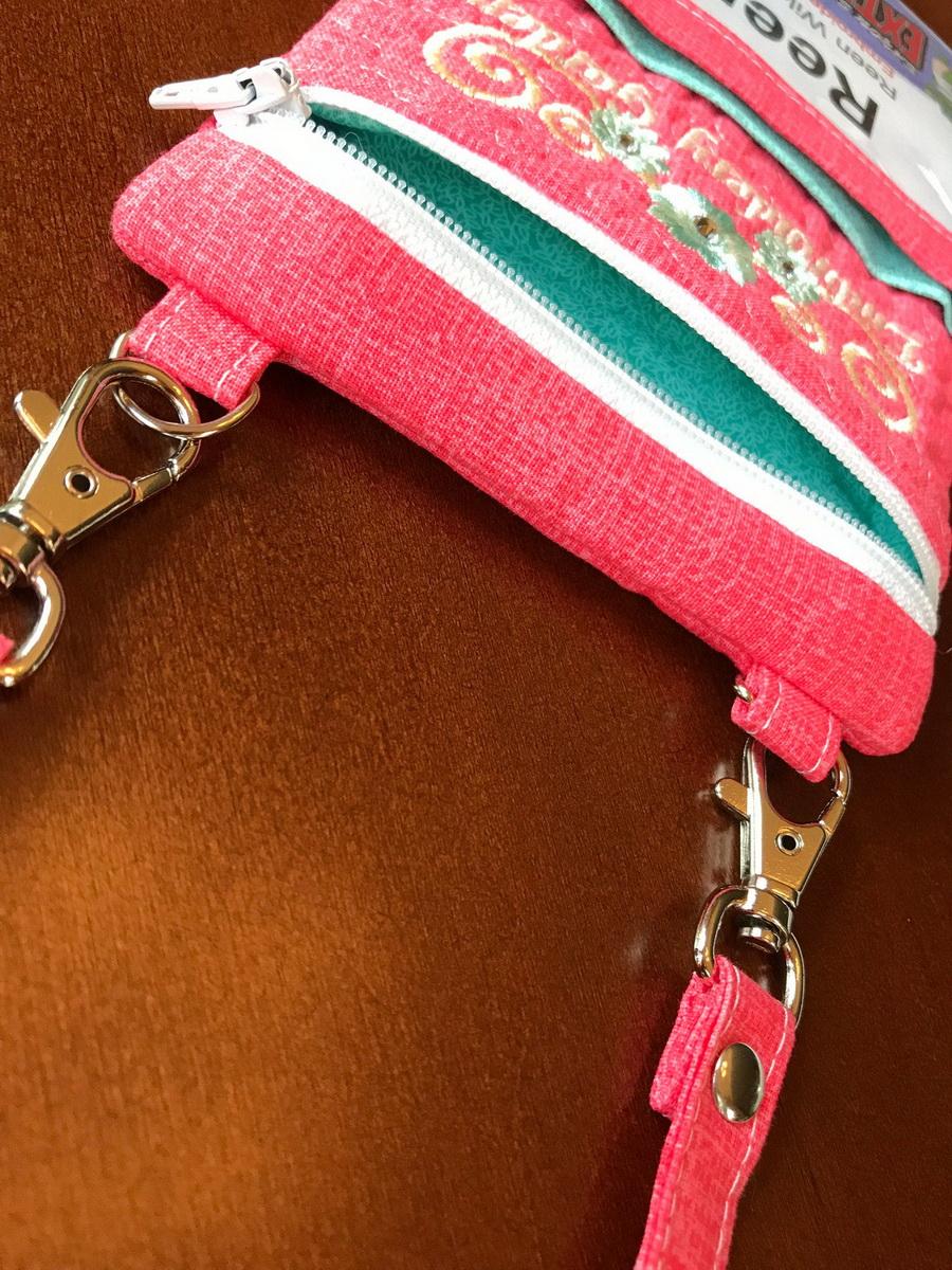 Embroidery Garden Event Badge Pouches - Sewingmachinesplus.com