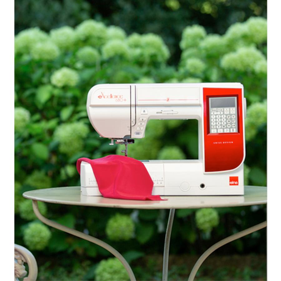 Elna eXcellence 680 Plus 80th Anniversary Edition Computerized Sewing Machine - Sewingmachinesplus.com
