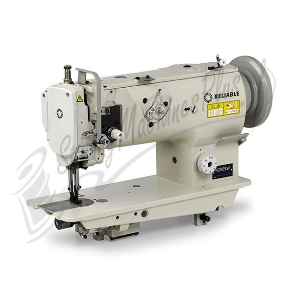 Reliable 4200SW Single Needle Walking Foot Sewing Machine w/ Table, Motor & Light - Sewingmachinesplus.com