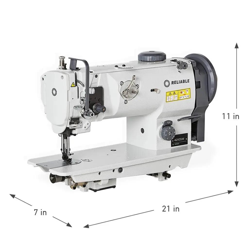 Reliable 4210SW Single Needle Lockstitch Walking Foot Sewing Machine and Uberlight 3100TL Light Lamp - Sewingmachinesplus.com