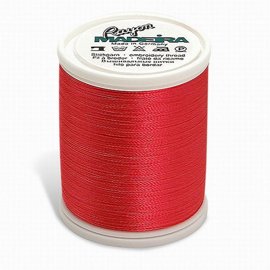 Madeira Rayon NO. 40 1100yds - Deep Rose - 1117