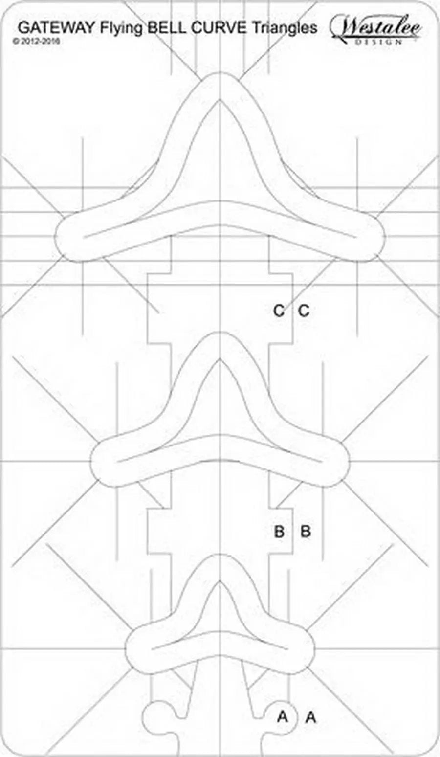 Sew Steady - Flying Bell Curve Templates - Sewingmachinesplus.com
