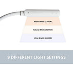 UBERLIGHT FLEX 4100TL LED TASK LIGHT, BASE