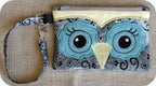 Embroidery Garden Owl Wristlet and Purse Set - Sewingmachinesplus.com