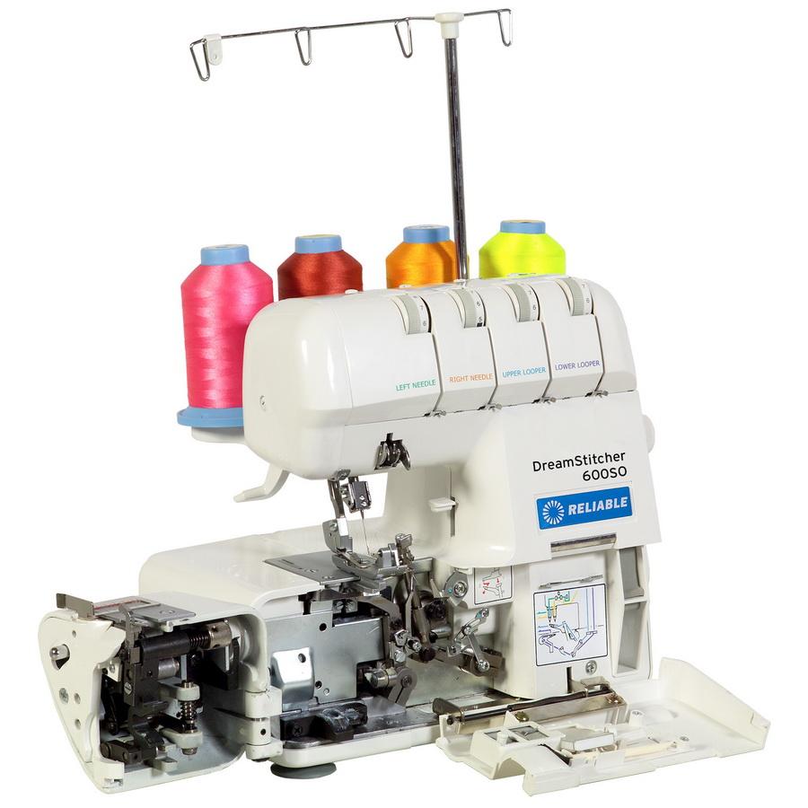 Reliable Dreamstitcher 600SO Portable 2/3/4 Thread Overlock Machine