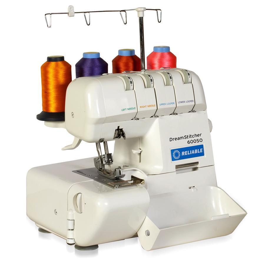 Reliable Dreamstitcher 600SO Portable 2/3/4 Thread Overlock Machine