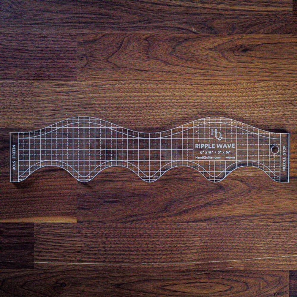 Handi Quilter Ripple Wave Ruler - Sewingmachinesplus.com