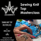 Angela Wolf Academy Sewing Knit Top Masterclass - Sewingmachinesplus.com