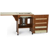 Arrow 98500 Sewnatra Compact Sewing Cabinet - Oak Finish