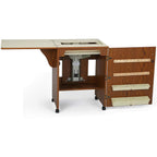 Arrow 98500 Sewnatra Compact Sewing Cabinet - Oak Finish