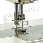 Reliable 3200TN Two Needle, Needle Feed Machine w/ Motor, Table, & Light - Sewingmachinesplus.com