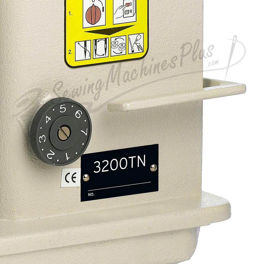 Reliable 3200TN Two Needle, Needle Feed Machine w/ Motor, Table, & Light - Sewingmachinesplus.com