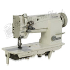 Reliable 4400TW Two Needle Walking Foot Sewing Machine w/ Table, Motor & Light