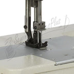 Reliable 4400TW Two Needle Walking Foot Sewing Machine w/ Table, Motor & Light