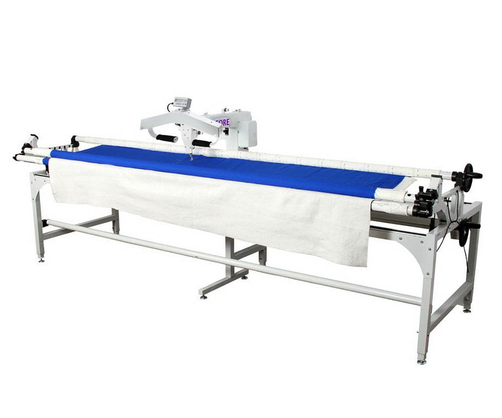 Encore 18x8 Inch Long Arm Quilting Machine w/ Stitch Regulation and FREE Choice of 10 Foot or 12 Foot Phoenix Frame