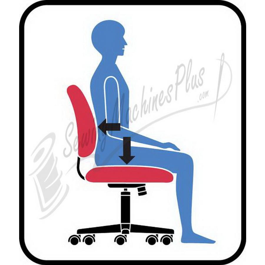 SewErgo Score Ergonomic Sewing Operator Chair (200SE)