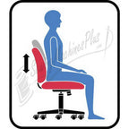SewErgo Score Ergonomic Sewing Operator Chair (200SE)