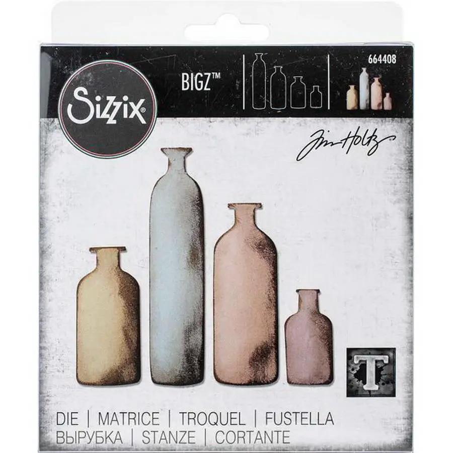 Sizzix Bigz Die Bottled Up by Tim Holtz - Sewingmachinesplus.com