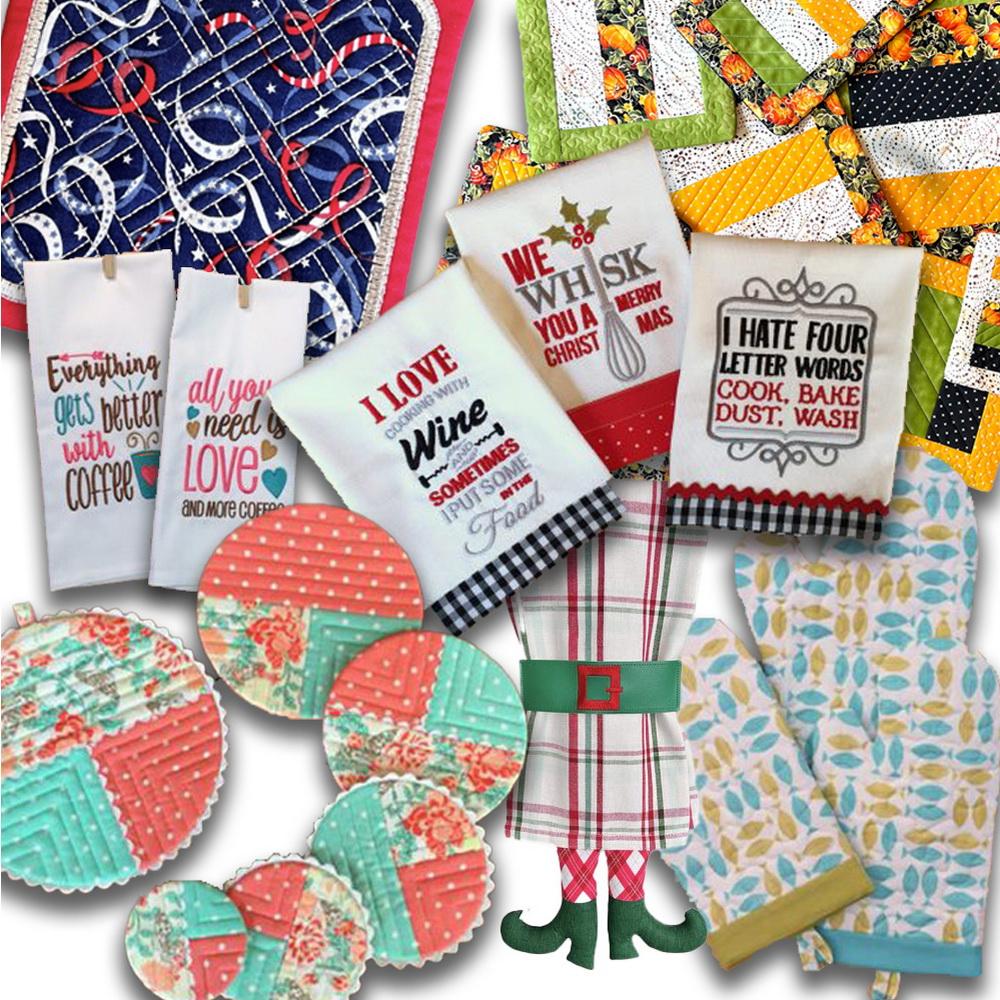 Embroidery Garden Kitchen Bundle - Sewingmachinesplus.com