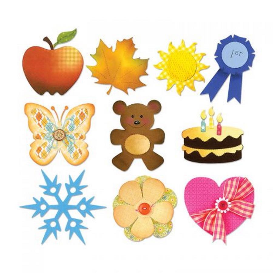 Sizzix Bigz Die Set - Teachers Favorite (10 Die Set) - Sewingmachinesplus.com