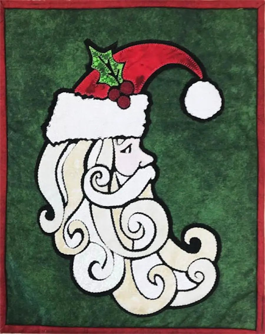 Quilter's Paradise Ho Ho Santa Fabric Kit - Sewingmachinesplus.com