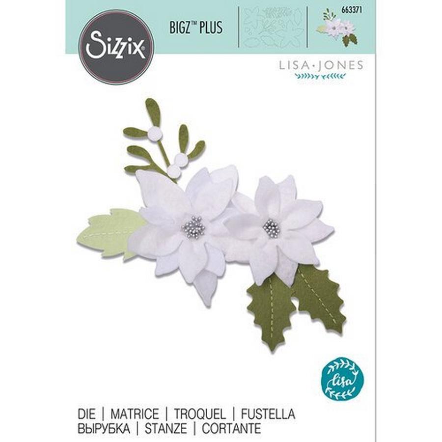 Sizzix Bigz Plus Die Christmas Foliage by Lisa Jones - Sewingmachinesplus.com