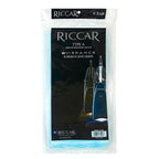 Riccar C13-6 6-pack Clean Air upright vacuum bags for Vibrance and R-Series, blue packaging.